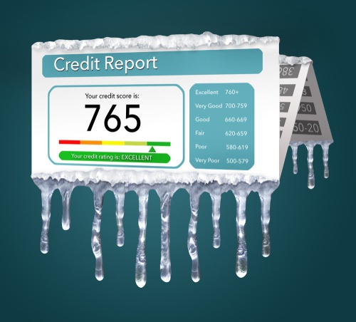 What is a credit freeze?